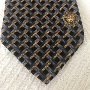 Gianni Versace Men’s 100% Silk Tie Necktie